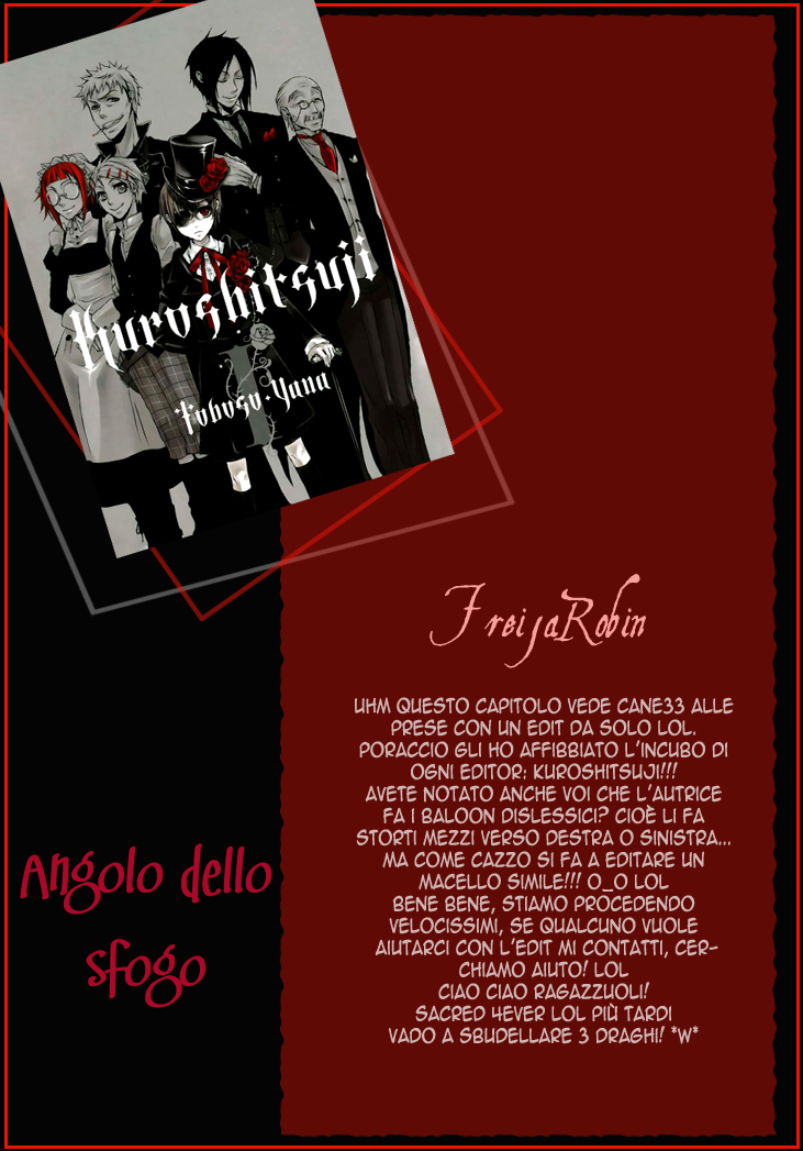 Read Black Butler IT Manga Online