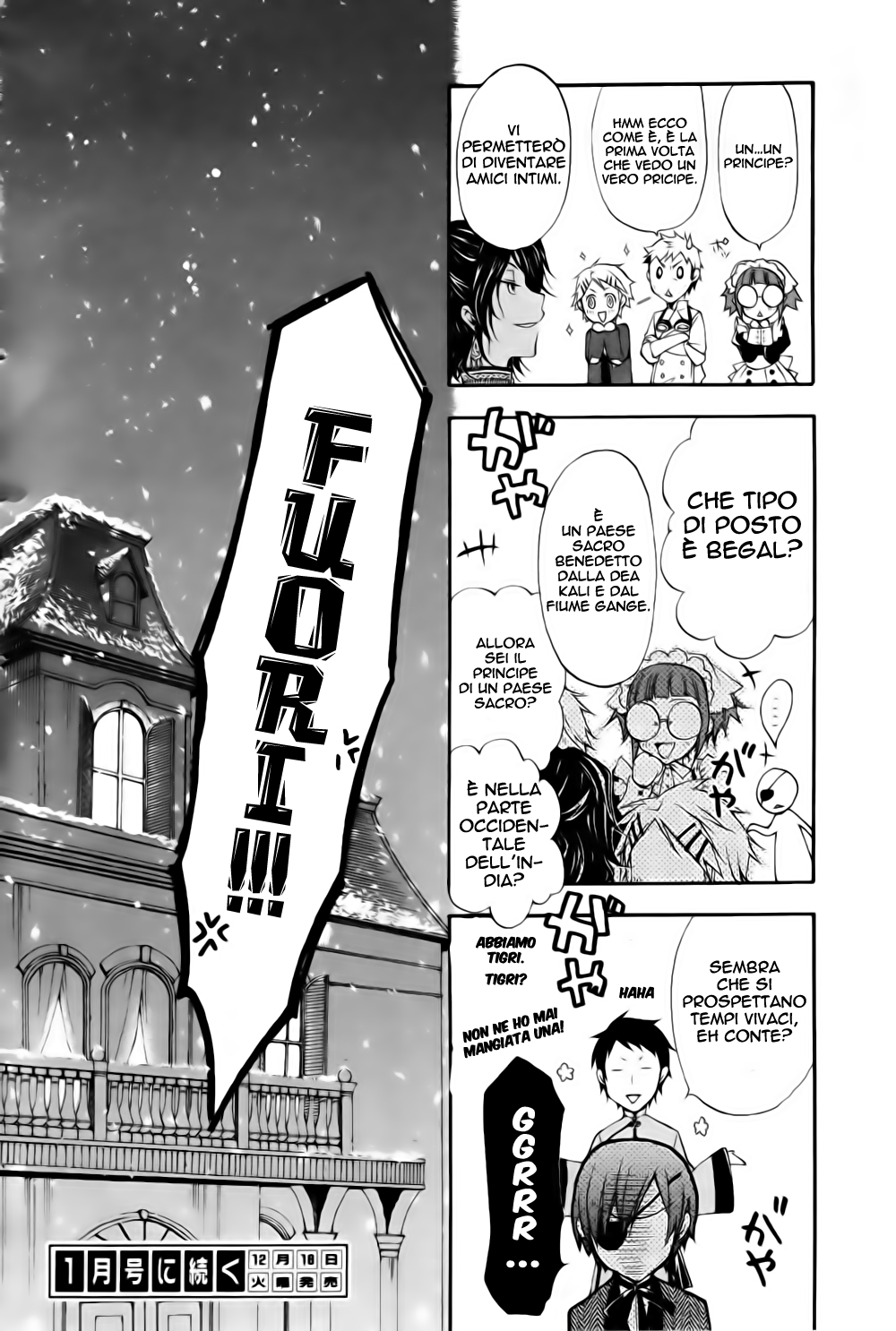 Read Black Butler IT Manga Online