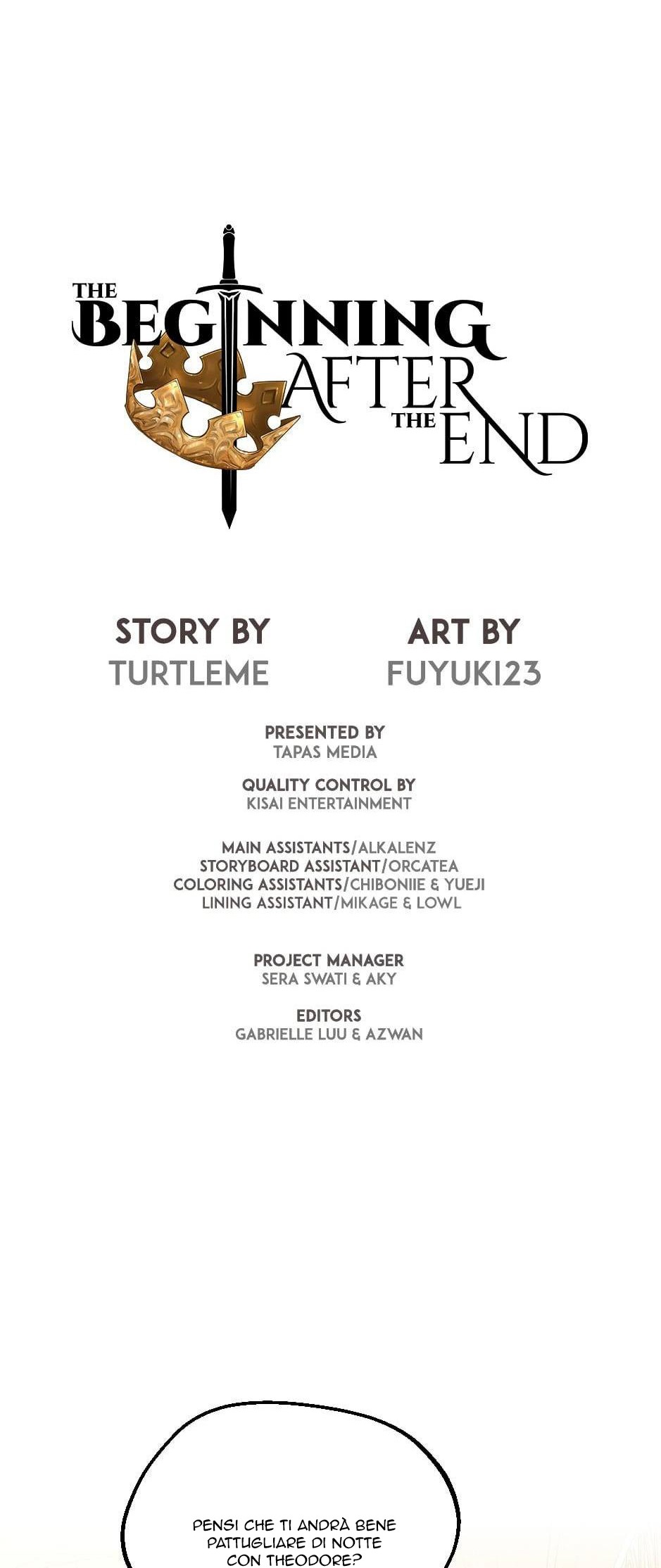 Read The Beginning After the End IT Manga Online