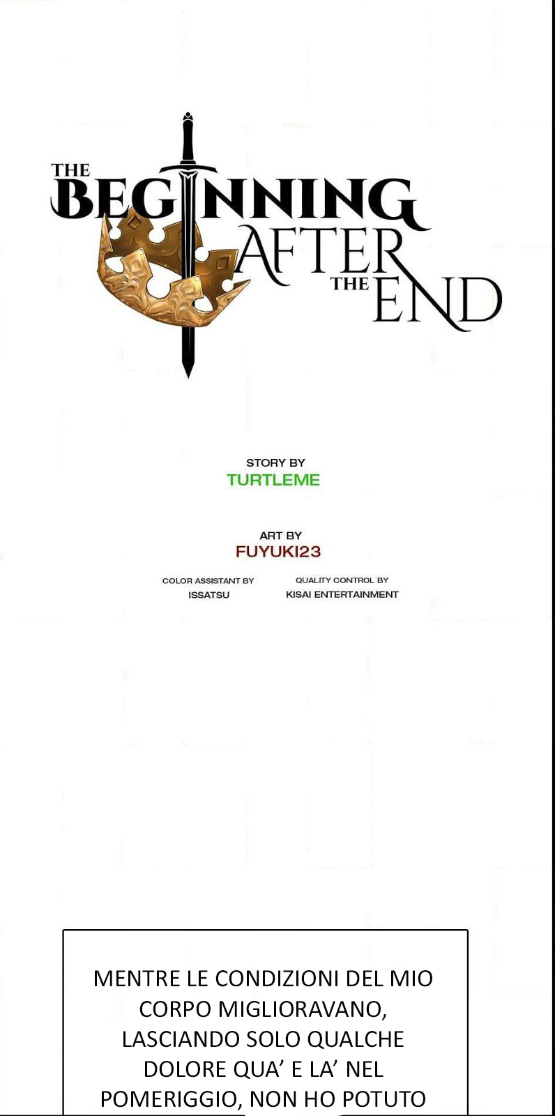 Read The Beginning After the End IT Manga Online