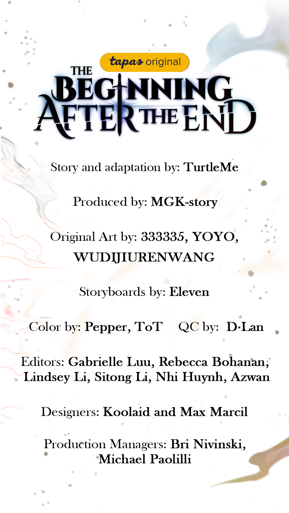 Read The Beginning After the End IT Manga Online
