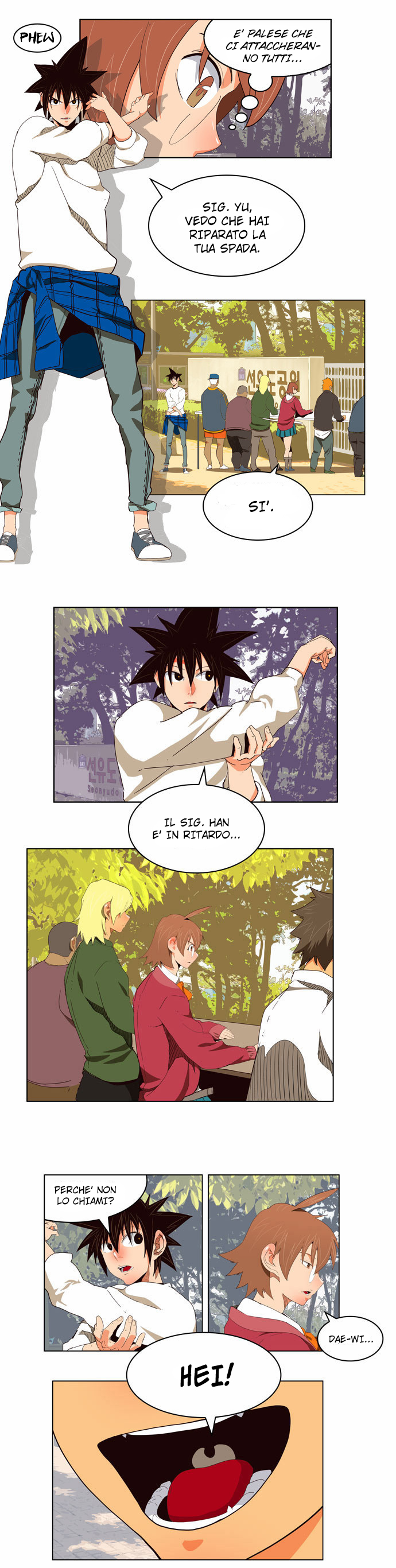 Read The God of High School IT Manga Online