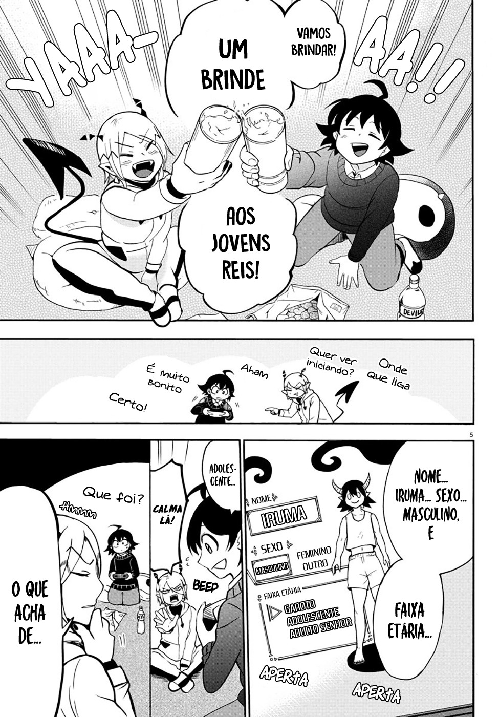 Read Mairimashita Iruma-kun PT Manga Online