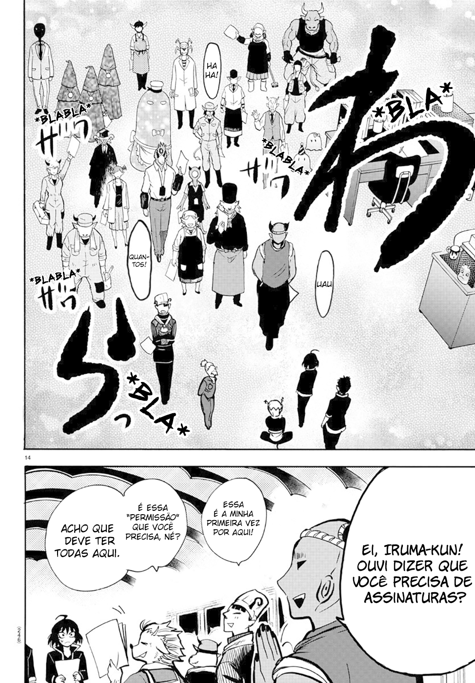 Read Mairimashita Iruma-kun PT Manga Online