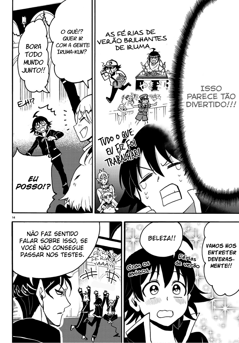 Read Mairimashita Iruma-kun PT Manga Online