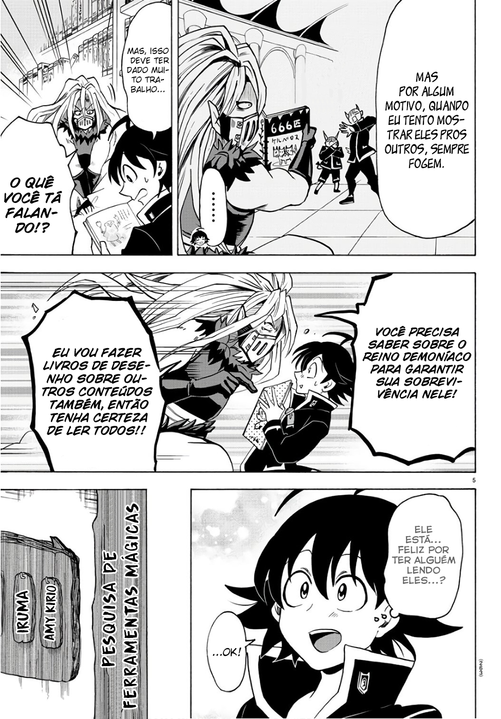 Read Mairimashita Iruma-kun PT Manga Online
