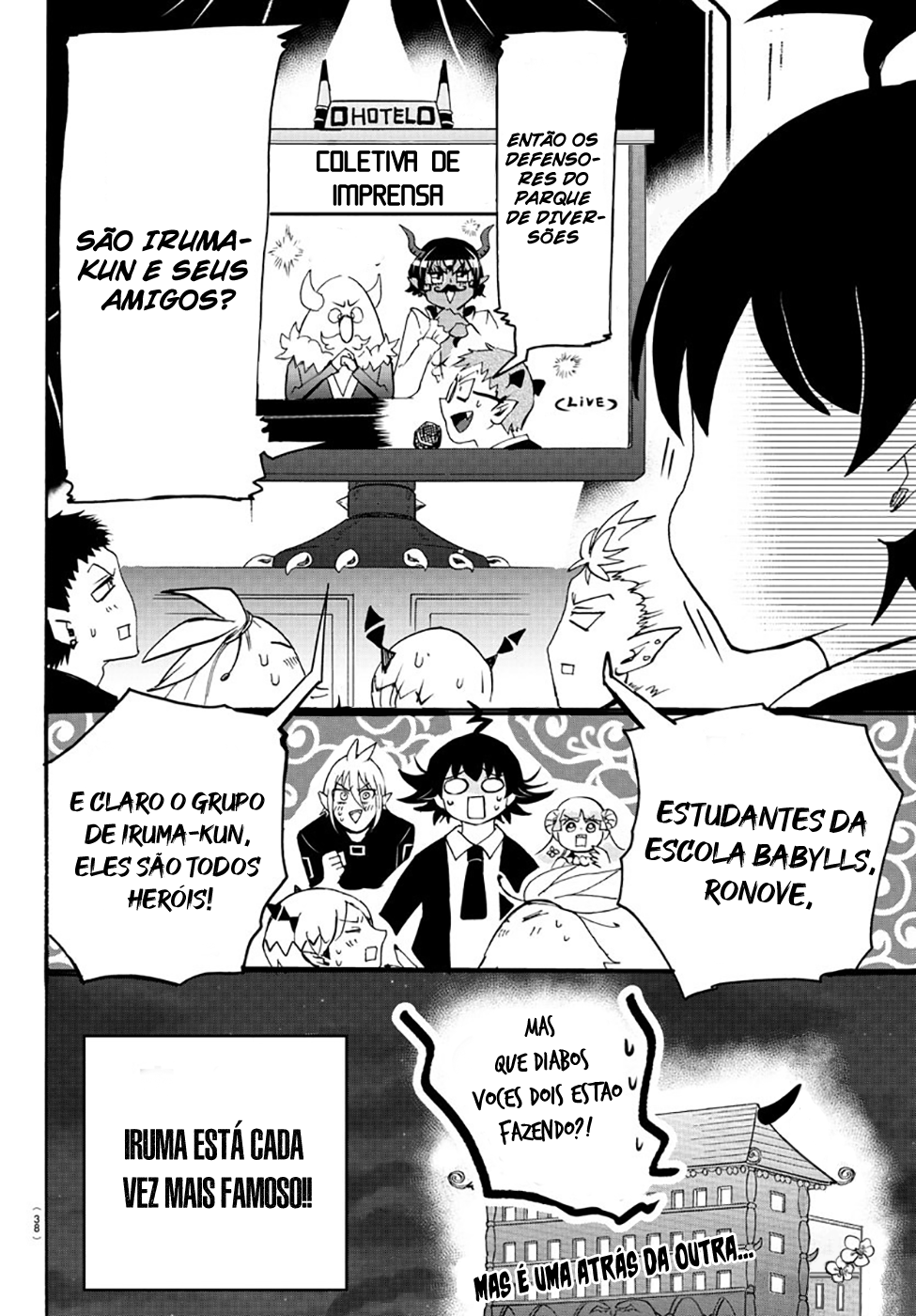 Read Mairimashita Iruma-kun PT Manga Online