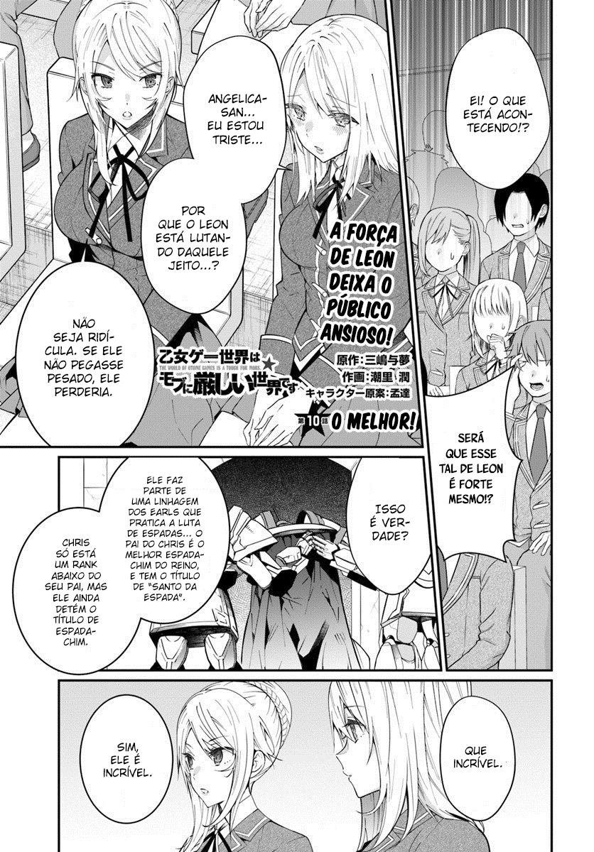 Read Otome Game Sekai wa Mob ni Kibishii Sekai desu PT Manga Online