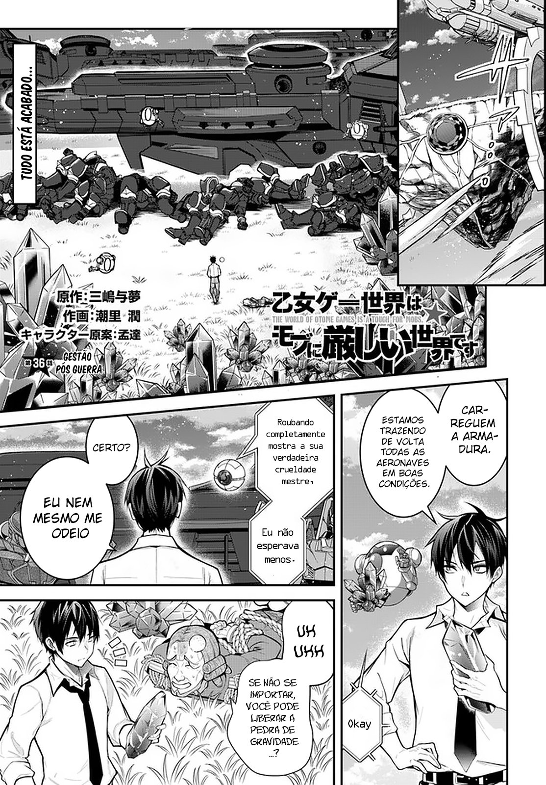 Read Otome Game Sekai wa Mob ni Kibishii Sekai desu PT Manga Online