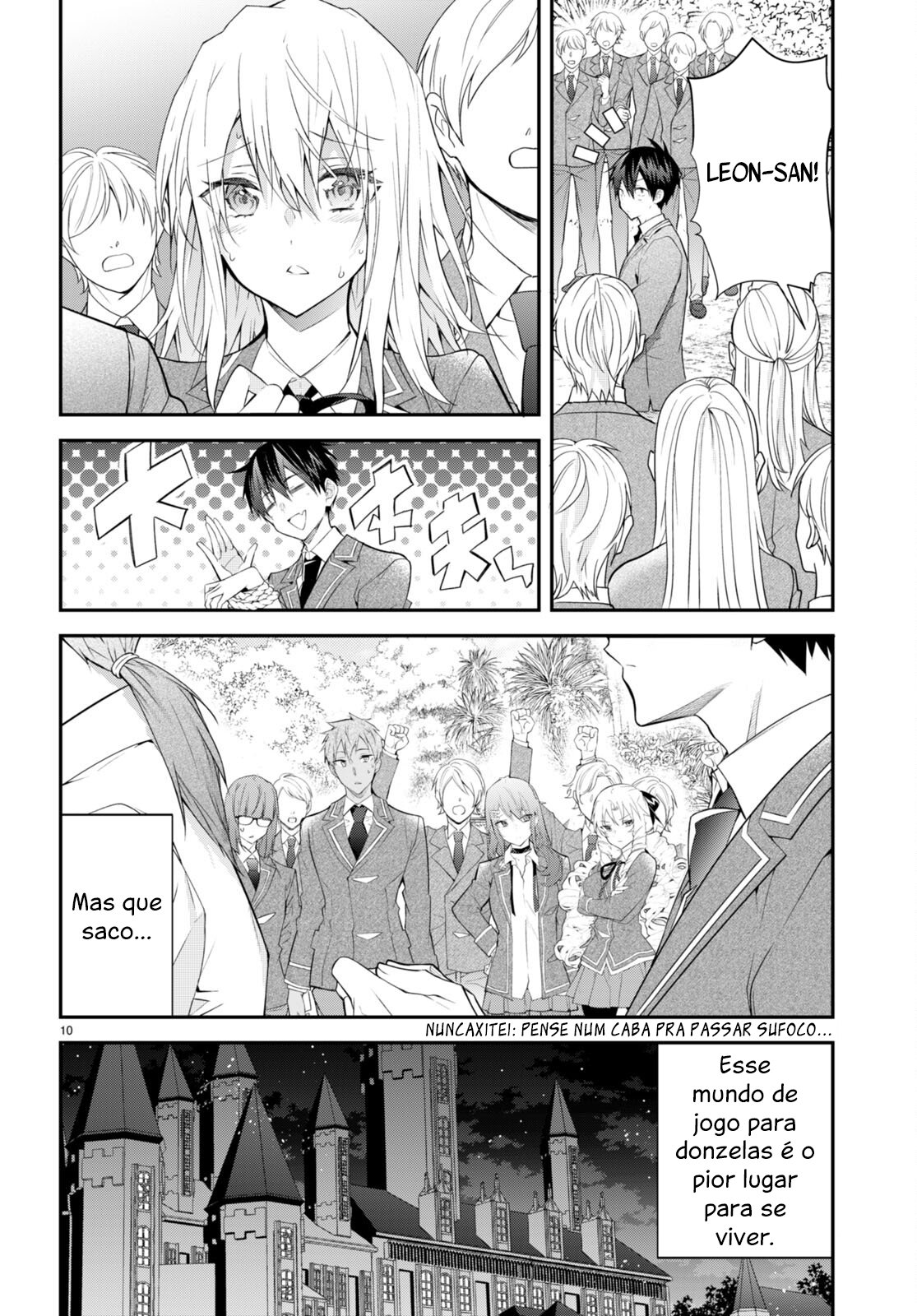 Read Otome Game Sekai wa Mob ni Kibishii Sekai desu PT Manga Online