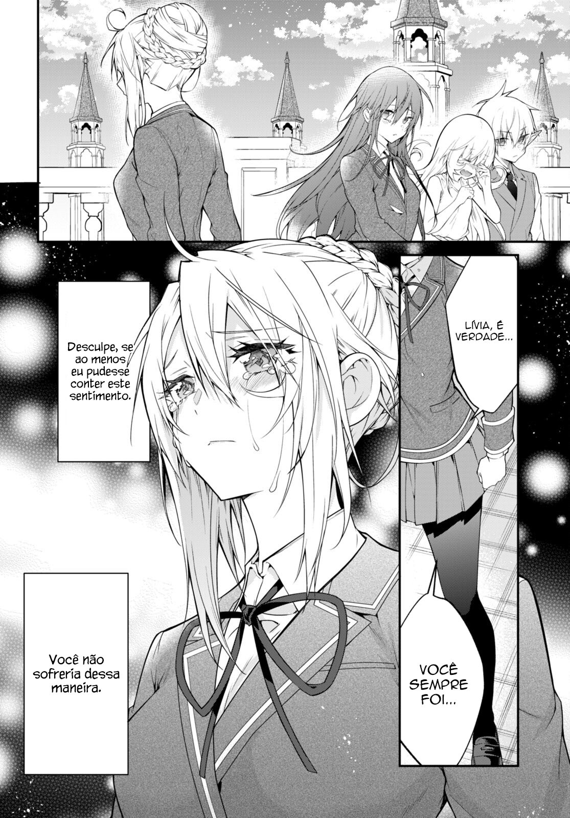 Read Otome Game Sekai wa Mob ni Kibishii Sekai desu PT Manga Online