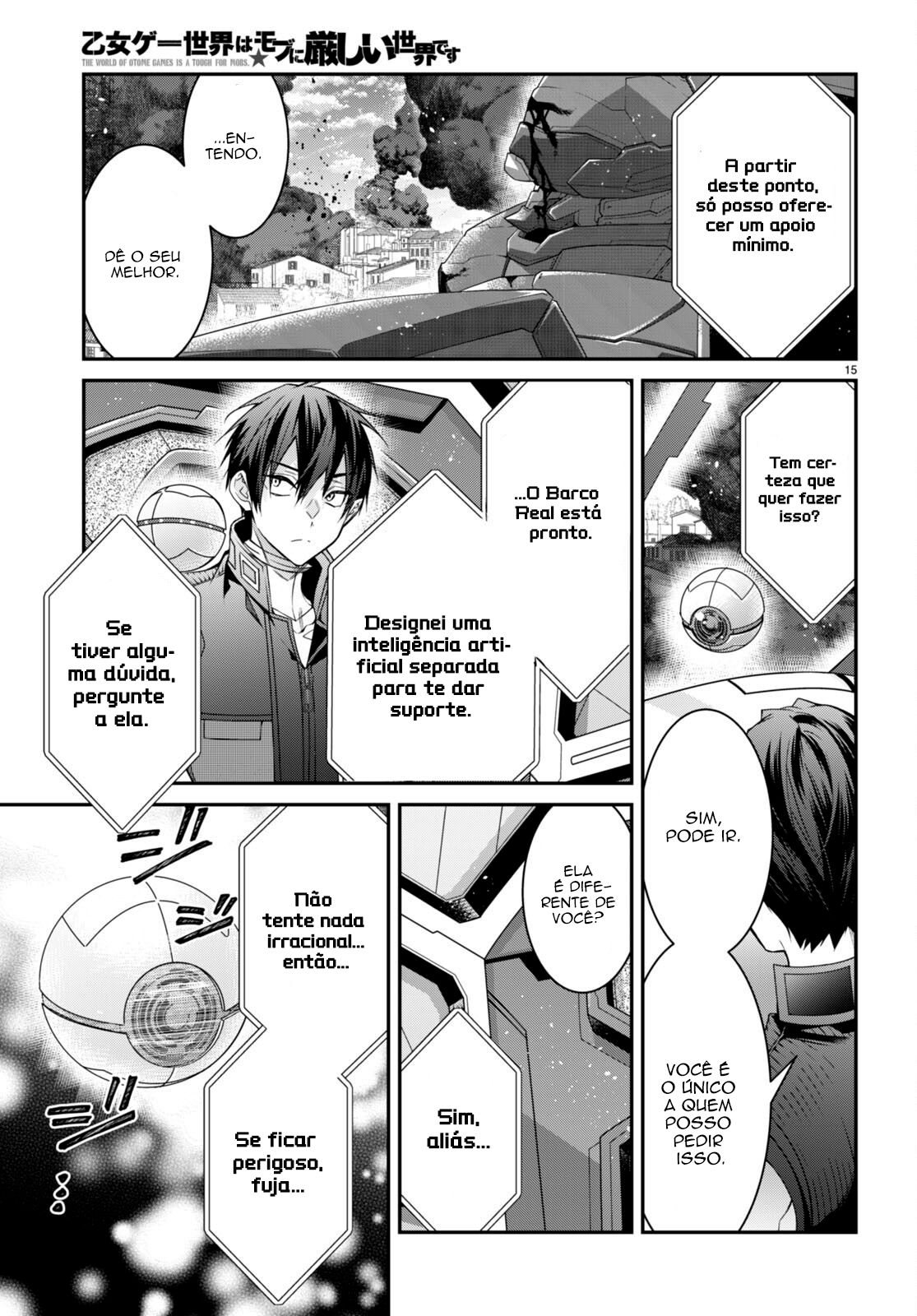 Read Otome Game Sekai wa Mob ni Kibishii Sekai desu PT Manga Online